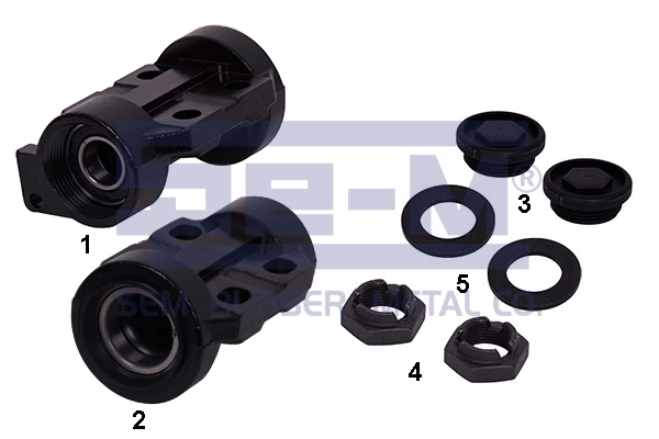 Mounting Bracket, shock absorber mounting (driver cab)